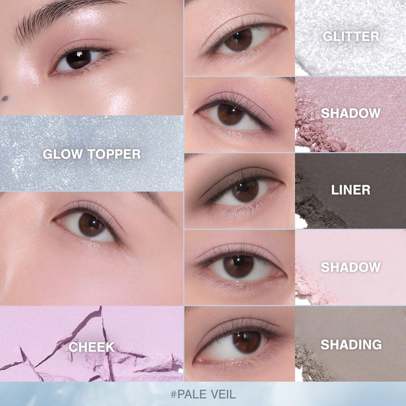 3CE All Rounder Face Palette B Pale Veil