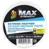Duck Brand All Weather Indoor/Outdoor Repair Tape, Weatherproofing, Clear &