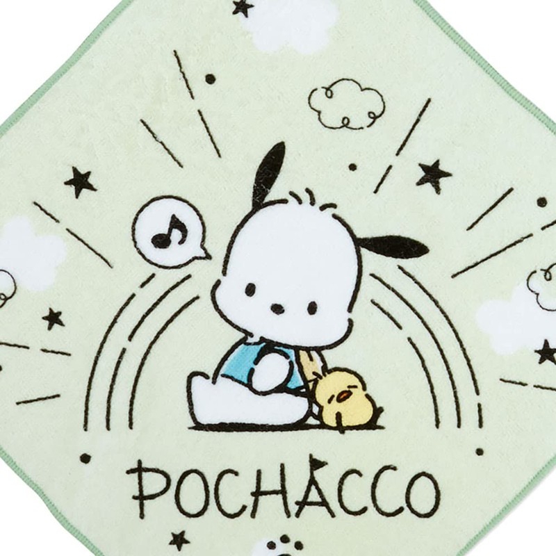 Sanrio 674940 Pochacco Hand Towel with Loop 3 Piece Set