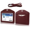 Boshiho ID Card Holder, Genuine Leather, Tochigi Leather, Horizontal Type,