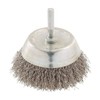 Silverline 409596 Rotary Stainless Steel Wire Cup Brush 75 mm
