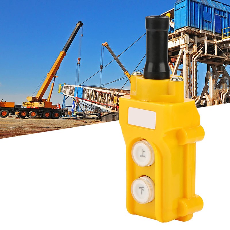 Waterproof Crane Control Hoist Pendant Push Button Switch COB-61 Crane