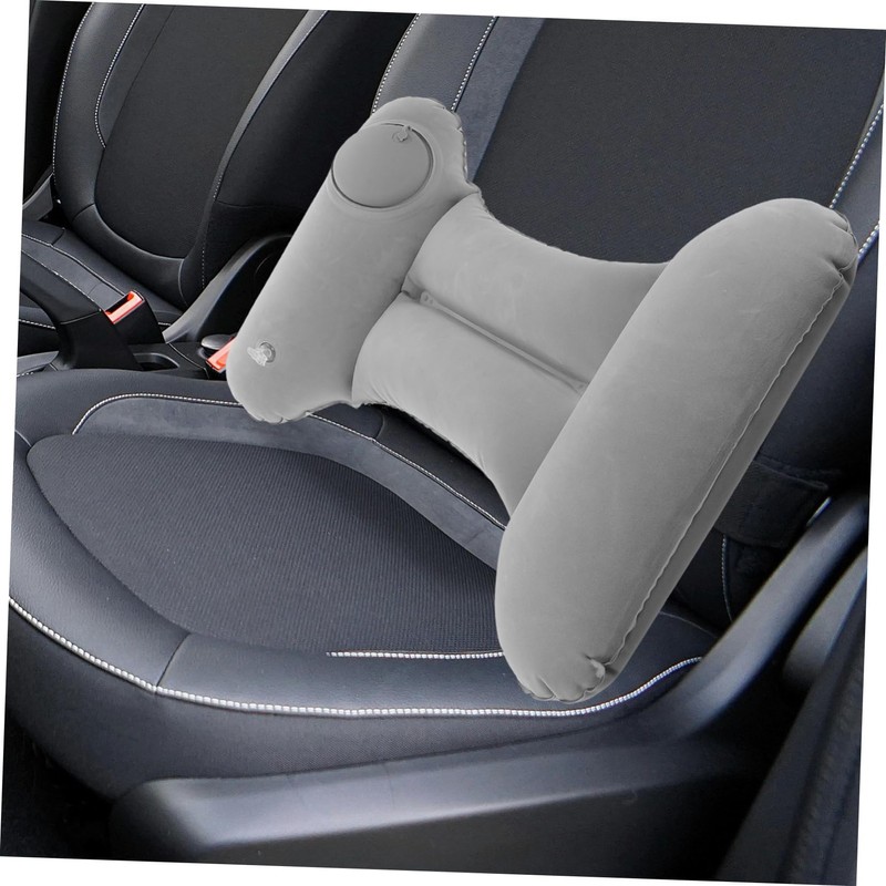 OHPHCALL Airplane Pillow Automatic Inflation Lumbar Support Pillow for Car