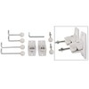 kenable Wall Mounting White General Speaker Bracket 72 x 38