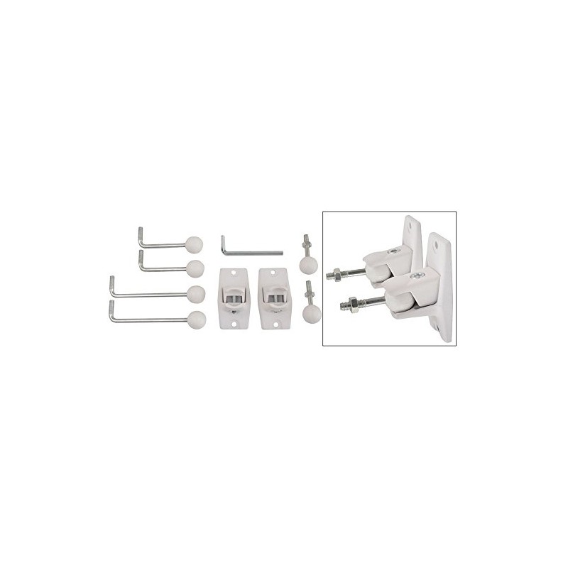kenable Wall Mounting White General Speaker Bracket 72 x 38