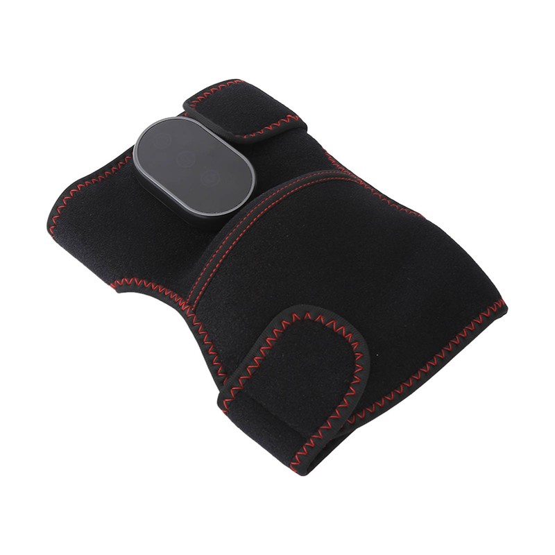 Heated Knee Brace Wrap Rechargeable 3 Vibration Mode Length Adjustable