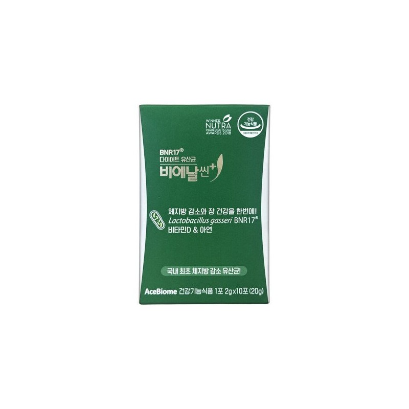Bienalsin 다이어트 유산균 비에날씬 플러스 2g x 10포 1개 -디카라이프-