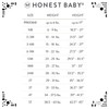 HonestBaby baby girls Organic Cotton Lounge Life Comfy Crew Sweatshirt,