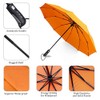 ZOMAKE Compact Umbrella, Auto Open & Close Travel Folding Umbrella,