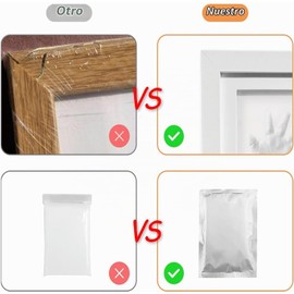 Marcos de Fotos para Bebé 8 Unidades, Kit de Huellas de Recién Nacido con Arcilla Segura, Regalo Perfecto para Bebés Niños y Niñas, Fácil de Instalar