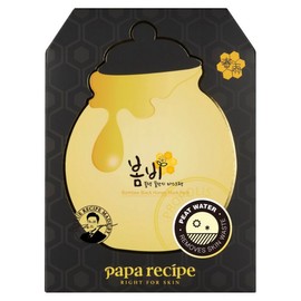 Papa Recipe Bombee Black Honey Jar Mask Pack, 10 Pack, 1 Pack / 파파레서피 봄비 블랙 꿀단지 마스크팩, 10개입, 1개
