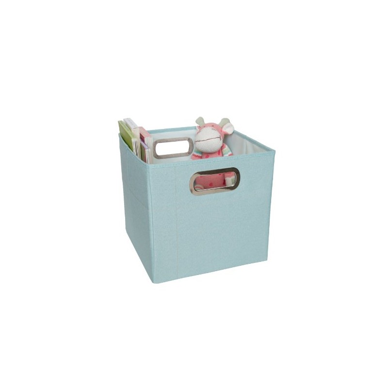 JJ Cole Heather - Caja de almacenamiento, 27.9 cm, azul