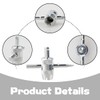 Tabanzhe Valve Core Remover Tool, 4 in 1 Tire Valve