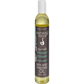 Soothing Touch, Bath Body Massage Oil Muscle Comfort, 8 Fl Oz