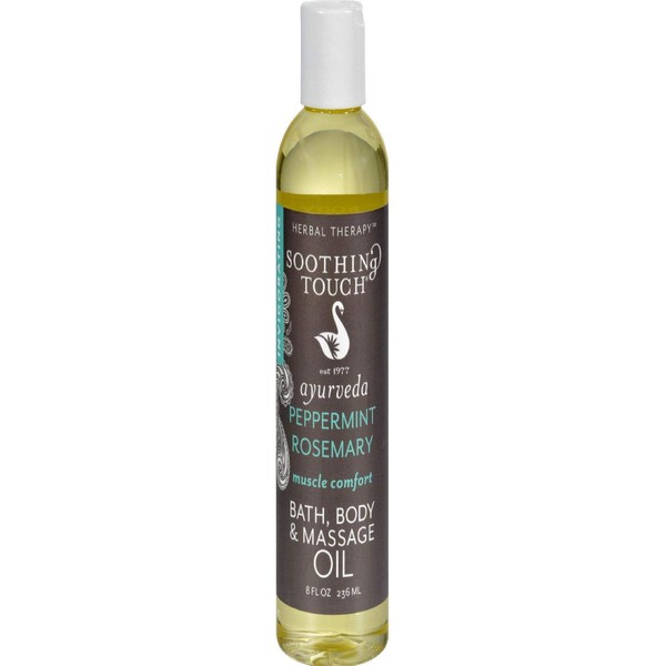Soothing Touch, Bath Body Massage Oil Muscle Comfort, 8 Fl Oz