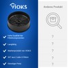 VIOKS Activated Carbon Filter Cooker Hood Filter 125 mm Diameter