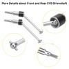 daitoku #45 Steel CVD Drive Shaft Front Rear Driveshafts with