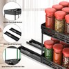 Pull Out Spice Rack Organizer for Cabinet, 2 Pack Widen