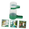 Sosoport 15pcs Automatic Bird Water Feeder No-Leak Dispenser for Parrots