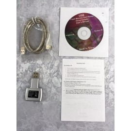 Palm SD/MMC Card Reader KESD-USBA with USB Extension Cable Works With Win 7,8,10