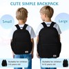 VASCHY Toddler Backpack, Boys School Bag Lightweight Plain Color-block Small