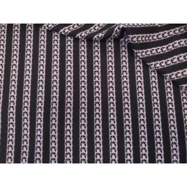 Unbranded Abstract Stripe Double  Knit Designer Arrow Geometric  BY the Yard