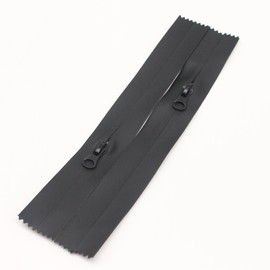 MebuZip 6PCS 8 Inch #5 Waterproof Zippers Bulk for Sewing Closed End Black