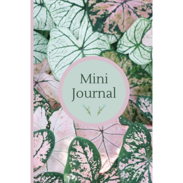 Mini Journal: Pocket Notebook Journal Notepad 4"x6", Unruled/Blank Small Notebook,