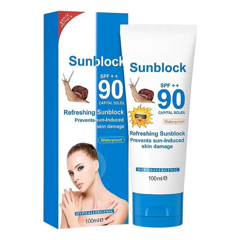 Bloqueador Solar Protector Baba De Caracol Spf 90 100 Ml
