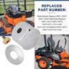 K5647-34312 K5651-34350 Mower Deck Blade Bolts, Blade Washers w/Dust Cover