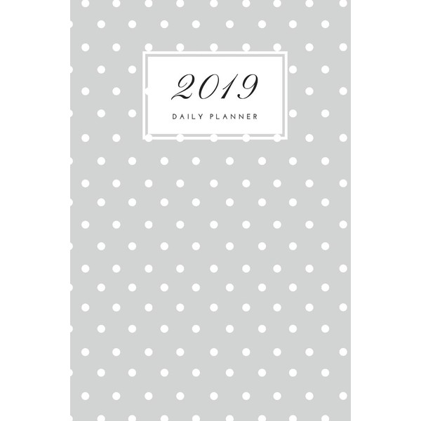 2019 Daily Planner: Polka Dot Journal Planner. 6" X 9"