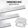 WOODSTARTER 13 Inch Planer Blades for Dewalt DW735, DW735X Planer,