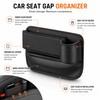 Car Seat Gap Organizer with Cup Holder – PU Leather