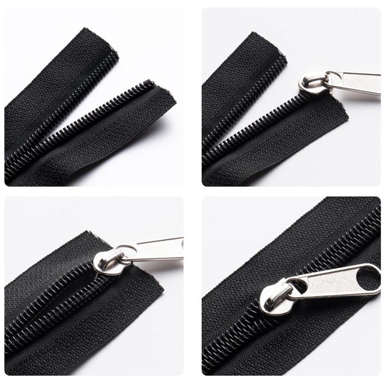 Zipper Pull Replacement ，16Pcs Zip Repair Kit,Removable Metal Zipper Pull