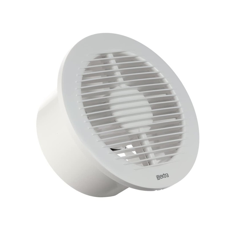 EUROPLAST Ø 150mm Bathroom Fan with Humidity Sensor and Timer