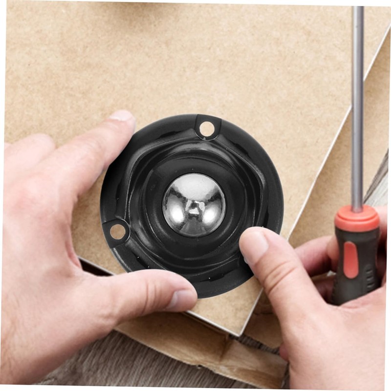 Zerodeko 6 Piezas Mini Ruedas Adhesivas Giratorias para Muebles Y