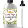Artizen Clary Sage Essential Oil (100% Pure & Natural - UNDILUTED) Therapeutic Grade - Huge 1oz Bottle - Perfect for Aromatherapy, Relaxation, Skin Therapy & More!
