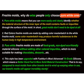 【300+ Design Optional】 Fuehbur Steer Bull Mold 4pcs-in-1 Shape Freshie Mold, Silicone Epoxy Resin Molds for Car Freshies, Aroma Beads, Soap Mold, Candle Mold, Pendant Mould-Oven Safe