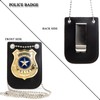 TXSN Police Costume Accessories Set, Police Accessories Metal Handcuffs, Police