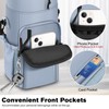 CaseBot Water Bottle Carrier Bag with Shoulder Strap, 32 40