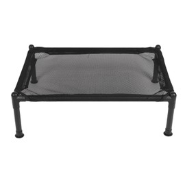 Elevated Dog Bed All Seasons Universal Metal Frame Breathable Mesh Outdoor Raised Dog Bed for Indoor Outdoor 49x49x19cm / 19.3x19.3x7.5in