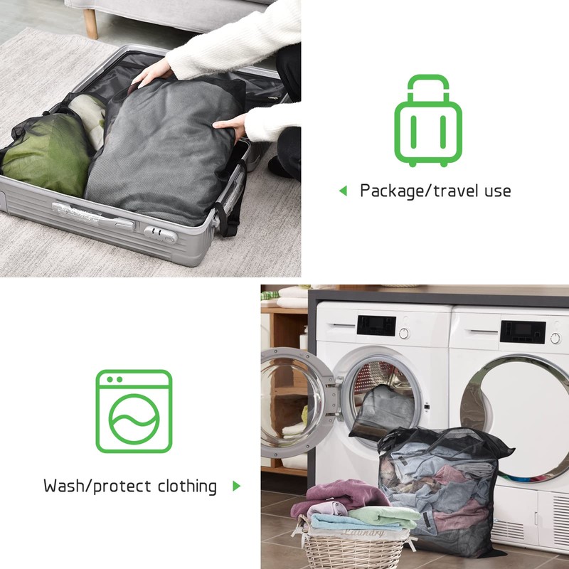 OTraki Laundry Bag Large 60 x 80 cm for Washing