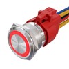 APIELE New 22 mm Momentary Pressure Switch 12 VDC 10
