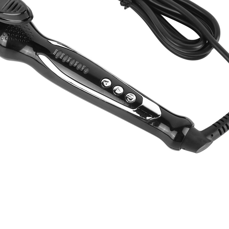 Curling Iron Adjustable Temperature Hair Curler Wand With Ceramic Coating