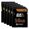 Synergy Digital 16GB Secure Digital SDHC UHS-I Memory Cards, Compatible