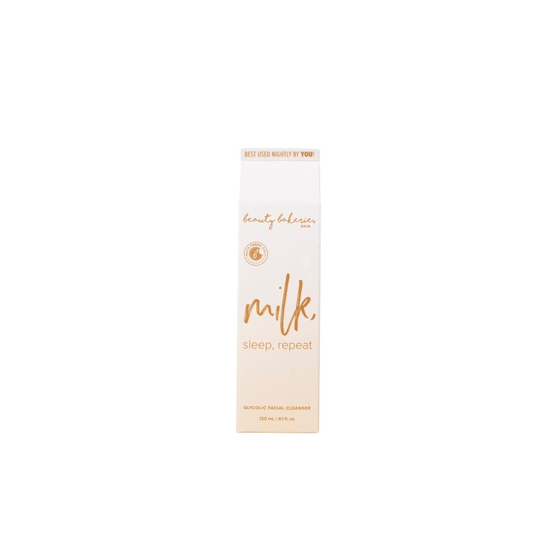 Beauty Bakerie Milk, Sleep, Repeat Glycolic Facial Cleanser, Face Wash