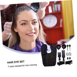 WOONEKY 16pcs Hair Dye Kit Mixing Bowl Brushes and Combs for Salon Use Professional Hair Coloring Tools for Easy Tinting and Color Mixing