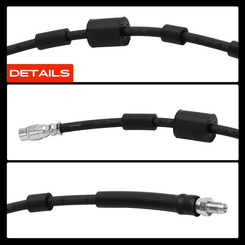 Frankberg Front Brake Hose, Brake Hoses, 410 mm, Compatible with