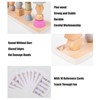 Stack Matching Set Educational Wood with 10 Cards Geometric Shape