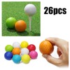 tintoke Pack of 26 golf balls, training balls, golf practice